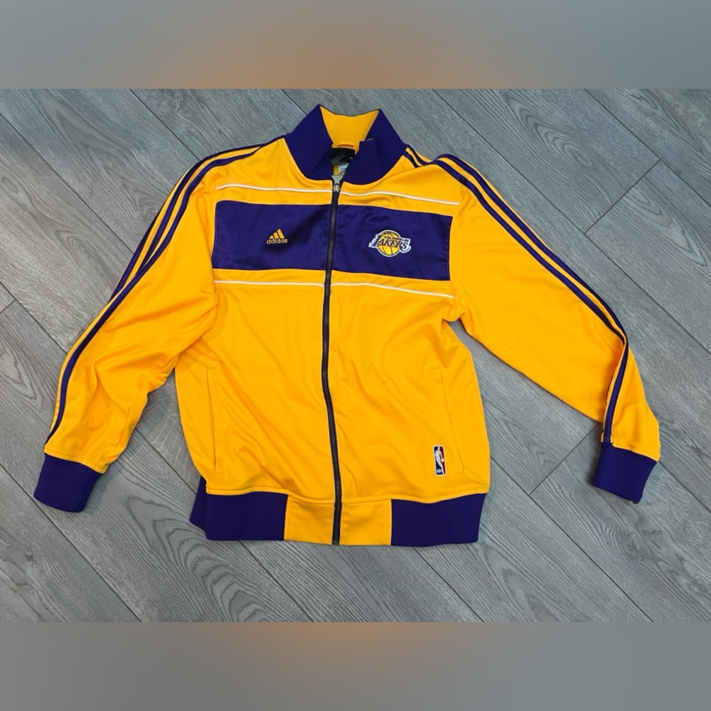 Adidas NBA Los Angeles Lakers 2010 Championship Ceremony Jacket
